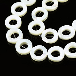Natural Trochid Shell/Trochus Shell Beads Strands&nbsp;SSHEL-N032-24A-01