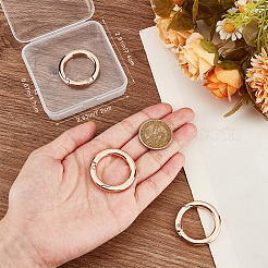 3Pcs Alloy Spring Gate Rings&nbsp;FIND-BBC0002-23KCG-01