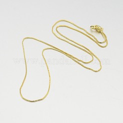 Sterling Silver Box Chain Necklaces&nbsp;X-STER-M086-03A