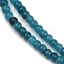 Natural White Jade Beads Strands&nbsp;G-R403-4x6-25