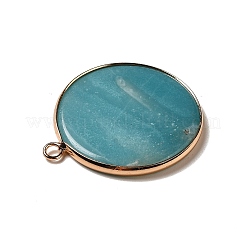 Natural Amazonite Pendants&nbsp;X-G-A213-01G-02