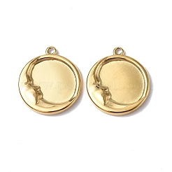 Ion Plating(IP) 304 Stainless Steel Pendants&nbsp;STAS-C066-09G