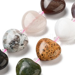 Natural Mixed Gemstone Beads Strands&nbsp;G-C150-A12-01