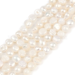 Natural Cultured Freshwater Pearl Beads Strands&nbsp;PEAR-P064-19D-09A