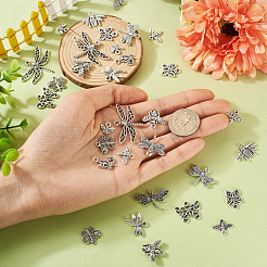 48Pcs 12 Style Tibetan Style Alloy Pendants&nbsp;FIND-TA0002-91