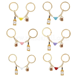 Alloy Enamel Keychain&nbsp;KEYC-YW00130-01