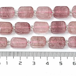 Natural Strawberry Quartz Beads Strands&nbsp;G-C098-A13-01