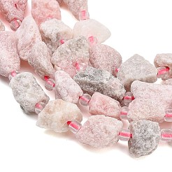 Raw Rough Natural Pink Tourmaline Beads Strands&nbsp;GG-CBA0B77-A12-01