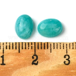 天然石のアマゾナイトカボション  オーバル  8~8.5x6~6.5x2.5~3.5mm&nbsp;G-A094-01B-06