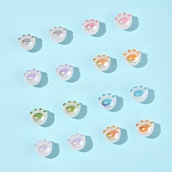 32Pcs UV Plating Acrylic Beads&nbsp;MACR-FS0002-10