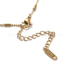 Ion Plating(IP) 304 Stainless Steel Column Beaded Curb Chains&nbsp;NJEW-D045-08G