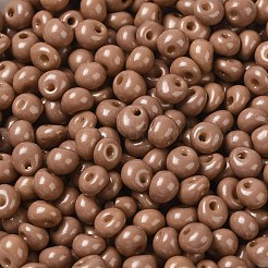 6/0 Opaque Baking Paint Glass Seed Beads&nbsp;X1-SEED-M012-02A-02