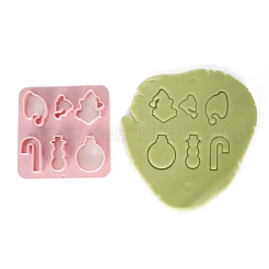 Christmas Theme ABS Plastic Plasticine Tools&nbsp;LS-CELT-PW0003-003B