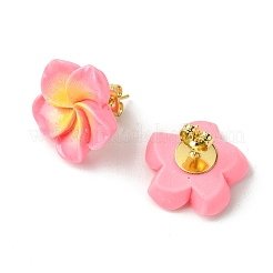 Resin Stud Earrings for Women&nbsp;EJEW-JE05663