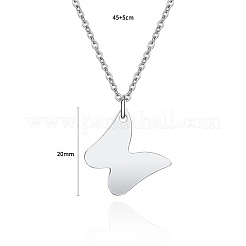 Non-Tarnish 304 Stainless Steel Pendant Necklaces&nbsp;FZ5872-1