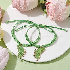 Alloy Enamel Pendants Bangles&nbsp;BJEW-JB09966-04
