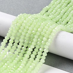 Baking Paint Imitation Jade Glass Bead Strands&nbsp;DGLA-A034-J4MM-A21