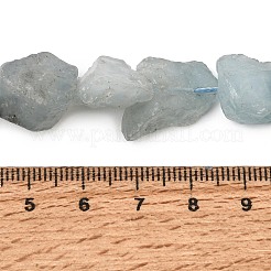Raw Rough Natural Aquamarine Beads Strands&nbsp;GG-CBAC4AD-A01-01