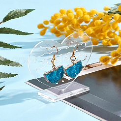 Acrylic Earring Display Frame&nbsp;EDIS-WH0006-10