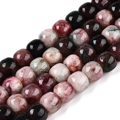 Dyed Natural White Jade Beads Strands&nbsp;G-T138-D25