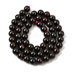 Natural Garnet Gemstone Beads Strands&nbsp;G-R263-7mm