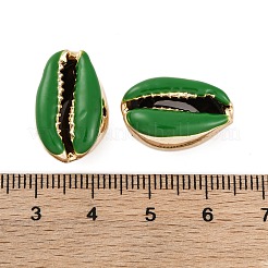 Electroplated Cowrie Shell Beads&nbsp;SSHEL-M023-05D