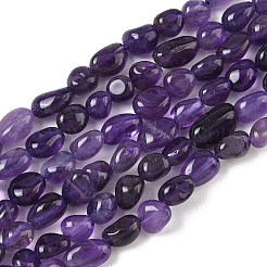 Natural Amethyst Bead Strands&nbsp;G-J280-08
