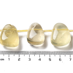 Natural Lemon Quartz(Heated) Beads Strands&nbsp;G-P528-E01-01