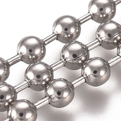 Tarnish Resistant 304 Stainless Steel Ball Chains&nbsp;CHS-E021-13I-P