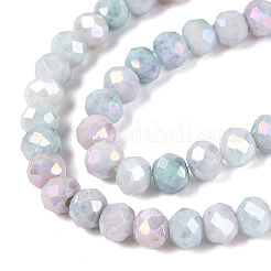 Ombre Effect Dyed Glass Beads Strands&nbsp;GLAA-C023-02-C24