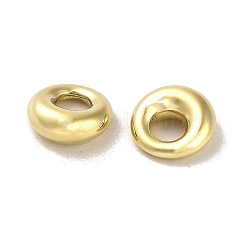 304ステンレススチールリンクリング  リング  14KGP本金メッキ  14.8x2.8mm  内径：8mm&nbsp;STAS-L022-142G