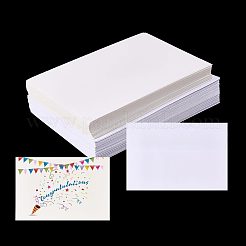 120Pcs Blank Paper Greeting Card with 120Pcs Envelope&nbsp;DIY-CO0001-21A