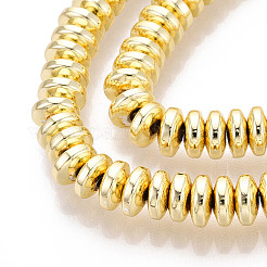 Electroplate Non-magnetic Synthetic Hematite Bead Strands&nbsp;X-G-Q465-11G