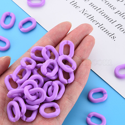 Opaque Acrylic Linking Rings&nbsp;MACR-S373-19B-A04-1