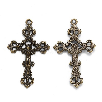 Tibetan Style Alloy Pendants&nbsp;TIBEP-MSMC017-M-1