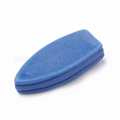 樹脂カボション  ボート  藤紫色  27x11.5x6mm&nbsp;LS-CRES-N016-17A-1