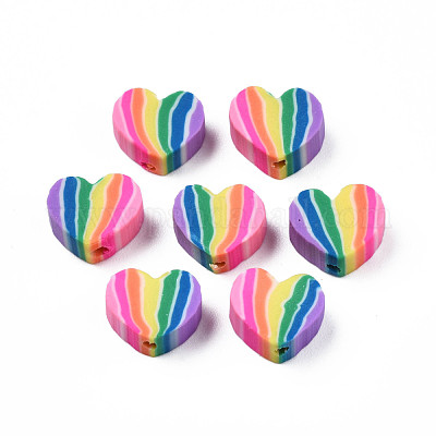 Handmade Polymer Clay Beads&nbsp;CLAY-Q252-01-1