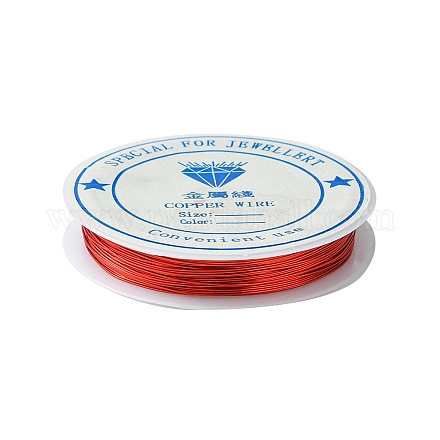 Copper Jewelry Wire CW0.4mm013-1
