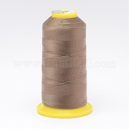 210d/3 tex70 ナイロンミシン糸  #69 丈夫な縫製糸（革、屋外用張り地用）  淡い茶色  0.2mm  約700m /ロール&nbsp;NWIR-N006-01N1-0.2mm-1