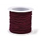 Elastic Cord, Dark Red, 1mm, about 22.96 yards(21m)/roll