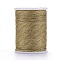 Polyester Metallic Thread, Goldenrod, 1mm, about 7 yards/roll