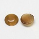 キャッツアイカボション  半円  サドルブラウン  6x2mm&nbsp;CE-J002-6mm-26-2