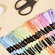 Polyester Embroidery Threads&nbsp;OCOR-WH20074-13B-02C-6