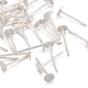 925 Sterling Silver Stud Earring Findings&nbsp;X-STER-T002-200S-4