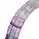 Natural Fluorite Gemstone Stretch Bracelets&nbsp;BJEW-F406-B06-5