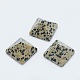 Natural Dalmatian Jasper Cabochons&nbsp;G-G759-Y07-1