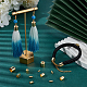 48Pcs 6 Size Brass Cord Ends&nbsp;FIND-BC0005-46-5