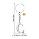 Alloy Keychains&nbsp;KEYC-TADJ0001-11C-3