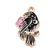 Alloy Enamel Pendants&nbsp;ENAM-D023-01KCG-2