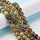 Natural Green Garnet Beads Strands&nbsp;G-Z034-B14-02-2